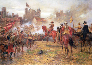 Cromwell at the Storming of Basing House